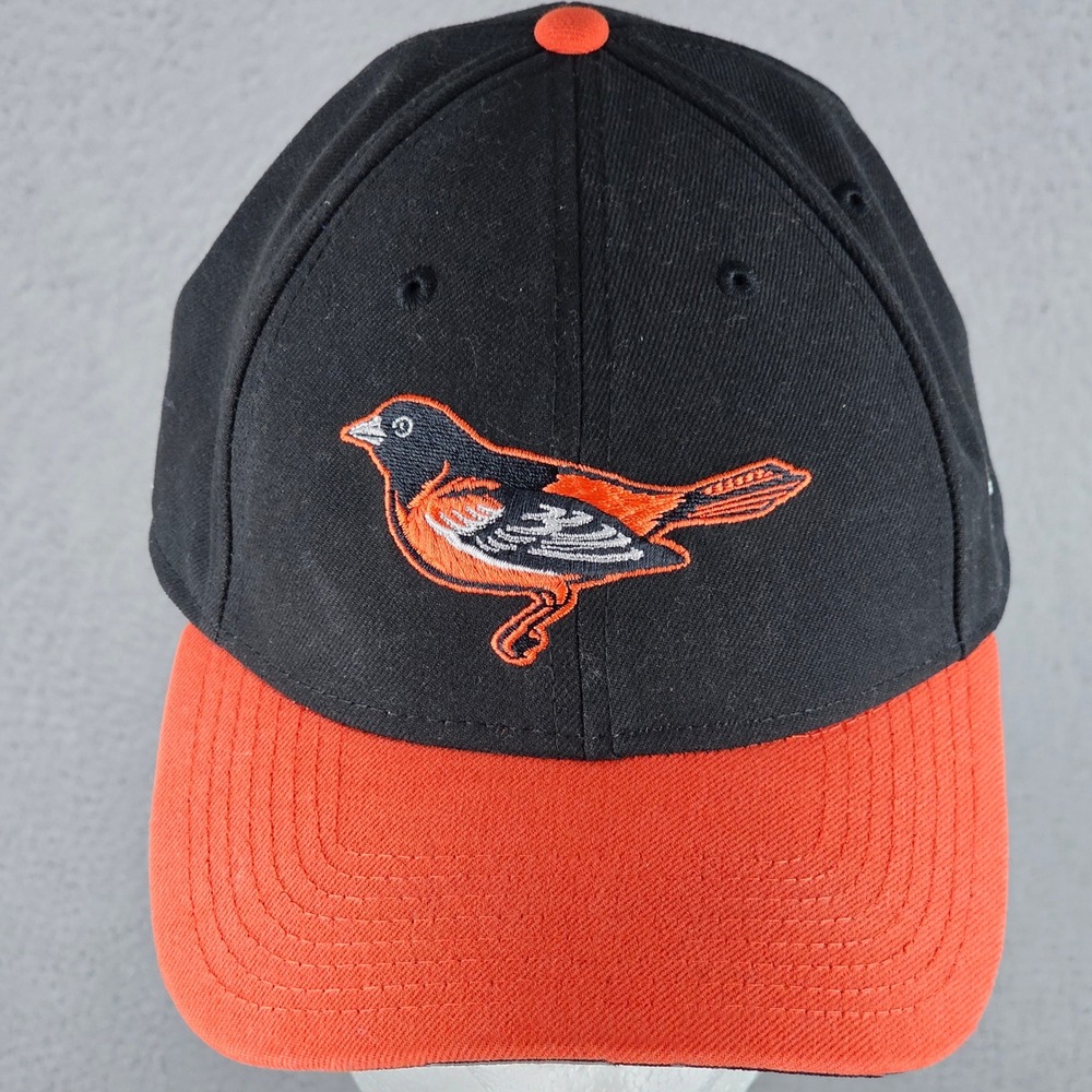 New Era Hat Mens OSFA Black Baltimore Orioles 9FORTY Adjustable Baseball Cap